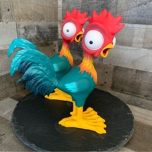 DISNEY MOANA HEI HEI SQUEEZE AND SCREAM RUBBER CHICKEN JAKKS PACIFIC LOT 13"
